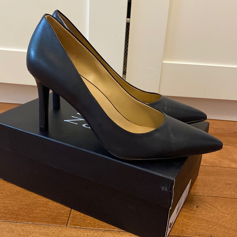 Leather heels